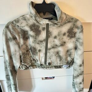 Zara Women's Tie-Dye Cropped Jacket